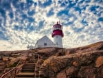 Lighthouse at Lindesnes Fyr, Norway