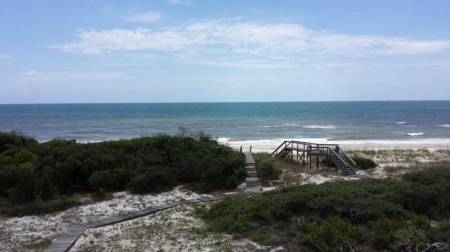 Beautiful Isolation - sky, beach, ocean, surf