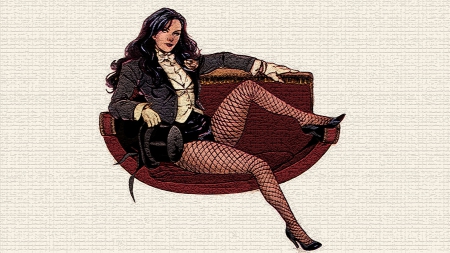 Zatanna - comic, women, zatanna, hero, magic