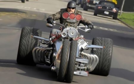 Turbo Trike - custom bikrs, trike, 3 wheeler, motorcycles