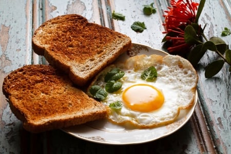 *** Have a good breakfast *** - food, egg, toast, breakfast