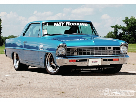 1967 Chevy II Nova - 1967, Blue, Classic, Gm