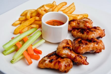 CHICKEN GRILL - WOW, HOT, FOOD, NICE