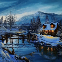 Winter evening