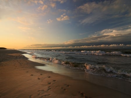 Baltic Sea - baltic sea, beach, sand, sea