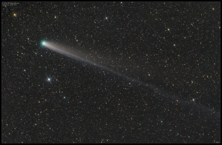 Lovejoy in the New Year - fun, stars, space, comet