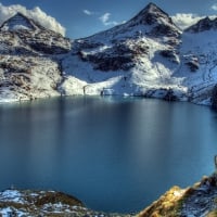 First Mountains Snow