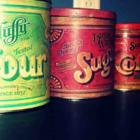 Vintage canisters