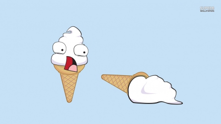 Ice Cream - cream, food, ice, lick