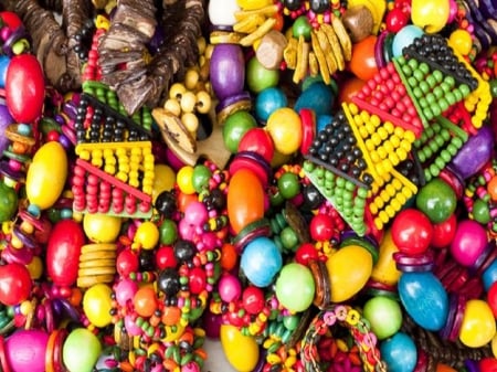 Colours - jewelry, beads, colours, colourful