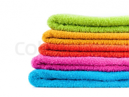 Colourful Towels - towel, towels, colours, colourful