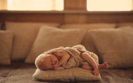 Sweet dream - pillow, cute, sleep, baby