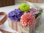 Box of flowers