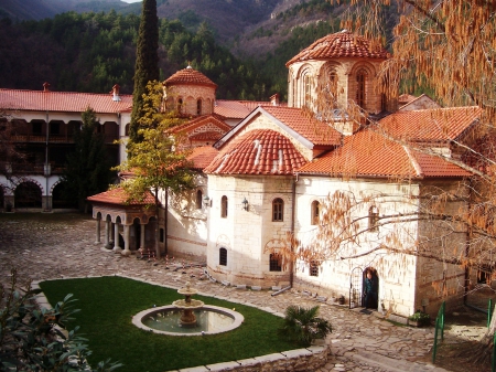 Bachkovo Monastery - fall, autumn, photography, nice, photo, Bulgaria, monastery, religious