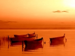 Boats at Sunset