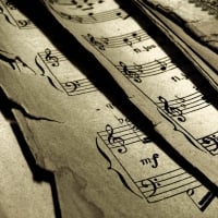 Old music sheets