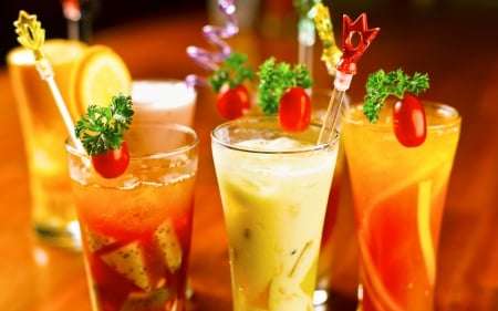  â™¥ Exotic drinks  â™¥ - glasses, drink, cocktails, food, cups, yummy, drinks, exotik