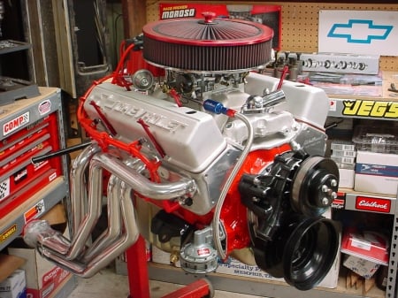 Chevy Small Block 440 HP - power, ride, thrill, engine