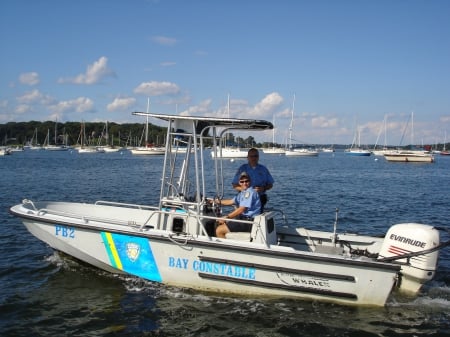 Police Patrol Boat - patrol, ride, boat, thrill