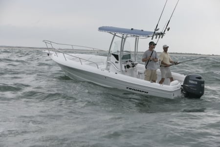 Triumph Center Console Boat - ride, power, boat, thrill