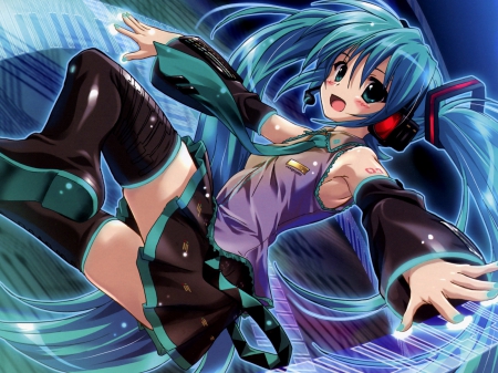 Hatsune Miku - project diva, cute, vocaloid, 01, hatsune miku