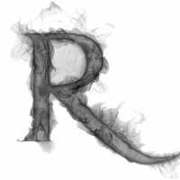 Smoke Letter R