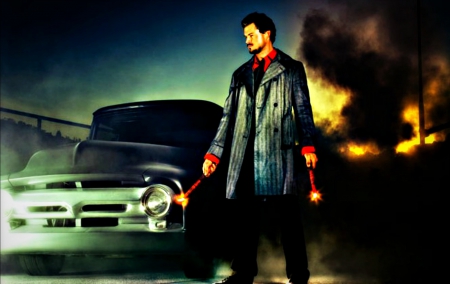 Eric Dane - situation, car, eric dane, dark, actor, man