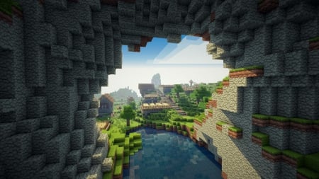 Minecraft - video, game, cg, minecraft