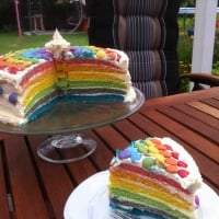 rainbow cake