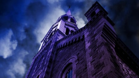 Dark Tower - dark tower, gothic, castles, tower