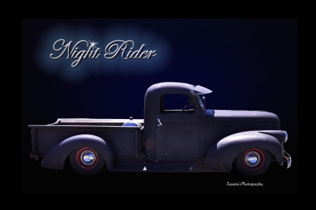 NIGHT RIDER CHEVY - SLED, CHEVY, GRAY, TRUCK