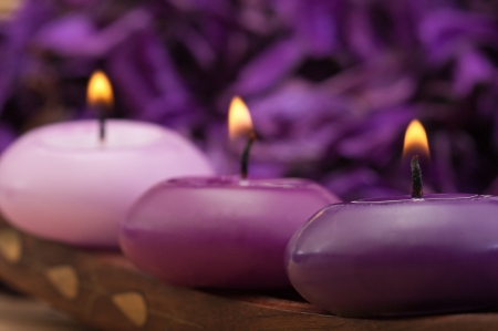 â—â—â— Calm &  Beauty â—â—â— - flame, calm, pink, candles, scented, light, flowers, violet