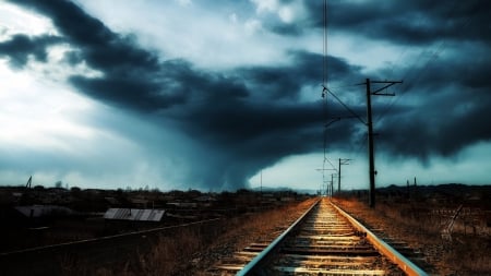 Rail Road - train, track, Rail, photo