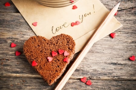 Love You - for you, heart, love you, valentines day, cookies, with love, love, hearts