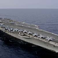 US Navy Aircraft Carrier