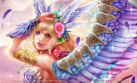 Original - anime, kawaii, original, angel, art