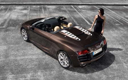 Audi - Sports Car, Conv, Lady, Model