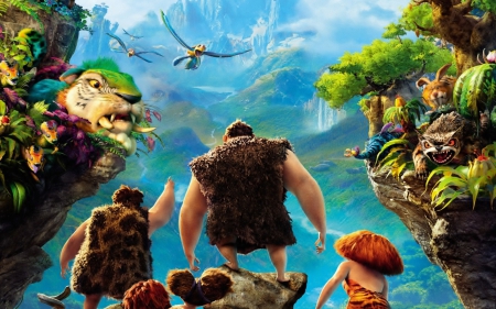 The Croods - croods, the, movie, cg