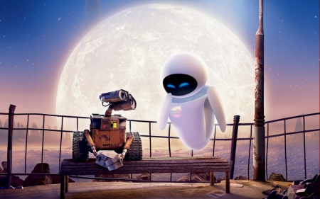 Wall-e - imagini, wall-e, robotzi, Paradise