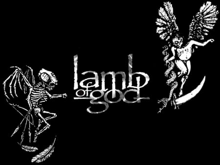 Lamb Of God - log, metal, lamb of god, lamb of god metal