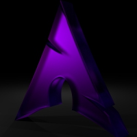 Arch Linux Logo (violet version)