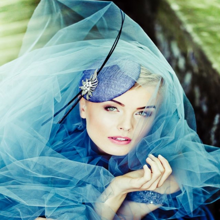 The fairy turchina - bride, elegant, femininity, blue dress, beauty, blondes, woman, model, fairy, blue eyes