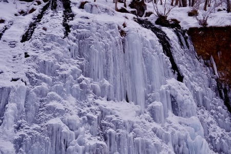 FROZEN FALLS - winter, ice, frozen, falls