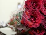 romantic bouquet of roses