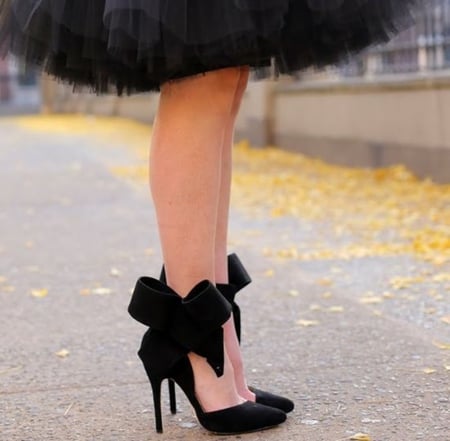 beautiful shoes - black, photography, models, shoes, fashion