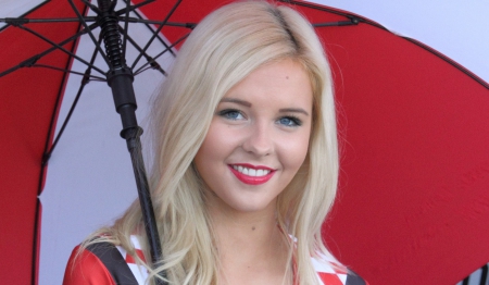 Sweety girl under umbrella - girl, umbrella, face, sweety