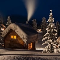 Cozy Winter Cabins