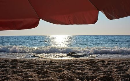 Pefkoulia Beach - beach, pefkoulia