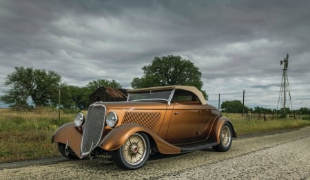 1933-Ford-Roadster - classic, conv, 1933, hotrod