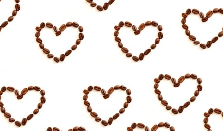 Coffee hearts - coffee hearts, hearts, coffee heart, coffee, heart